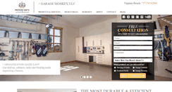 Desktop Screenshot of garagestoragevirginiabeach.com
